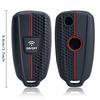 Keychain 1 Button Key Protector For Yamaha Tmax 530 Dx Sx Motorcycle - Silicone Motorcycle Key Bag Fob Protect Shell