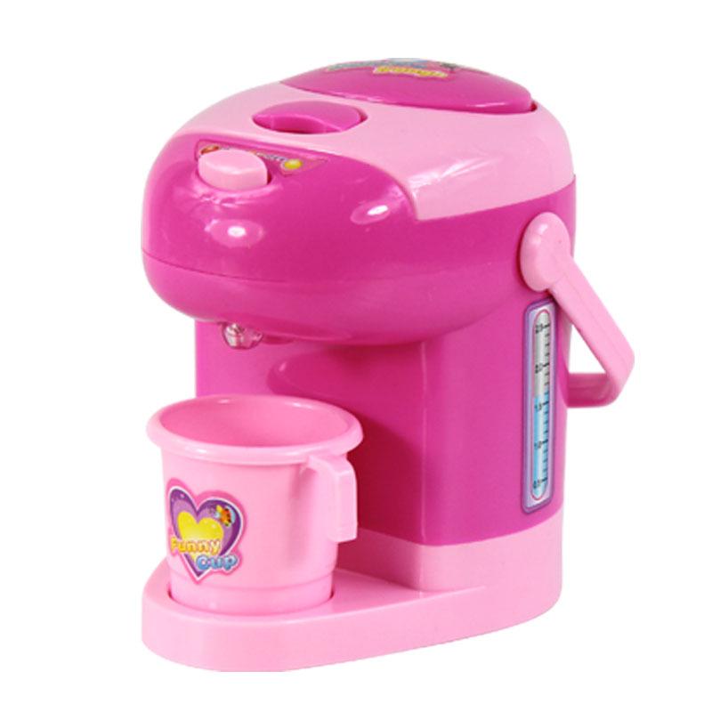 Children's TikTok-Inspired Mini Kitchen Set: Play House Appliances - Fridge & Washer