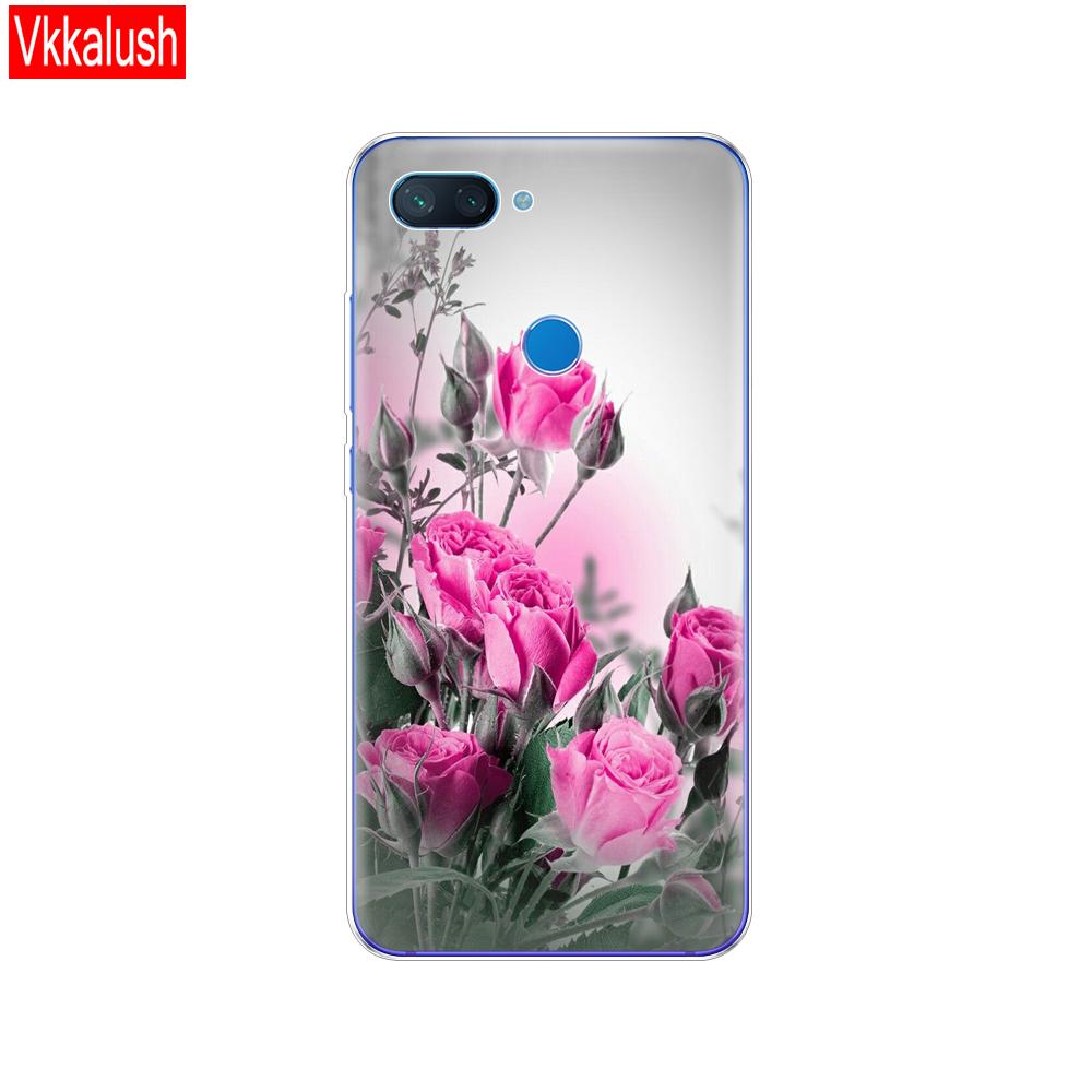 Silikonhülle Für Xiaomi mi 8 LITE Hülle 6,26 Zoll klar TPU niedliche Hülle Für Xiaomi mi 8 lite Rückseite Für Xiaomi mi8 coque capa