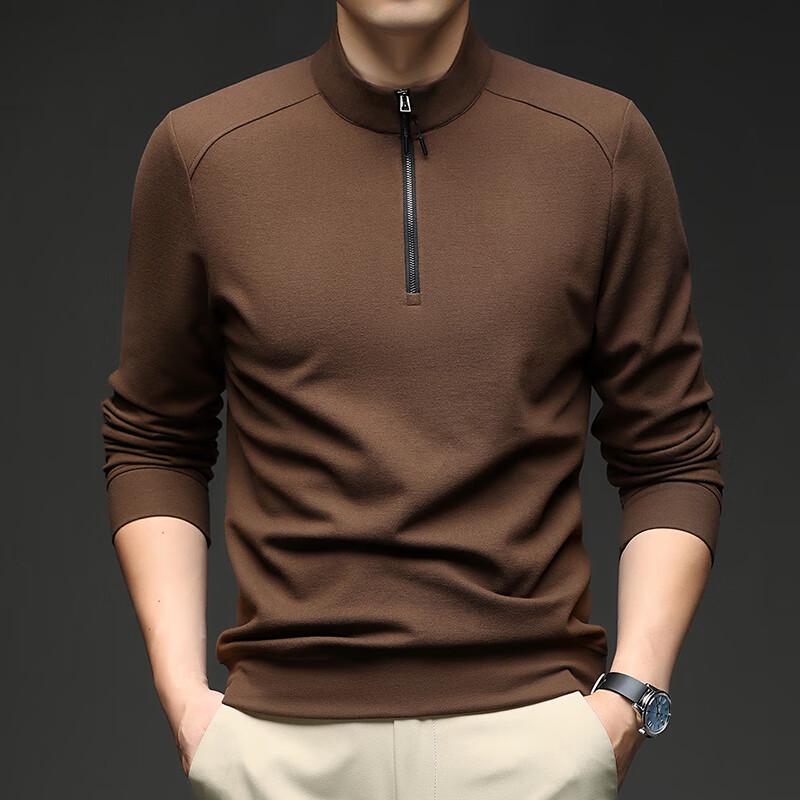 Yiliteng Men s Long-Sleeve Stand-Collar Sweatshirt 50