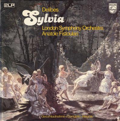 LP Plaat LÉO DELIBES, LONDON SYMPHONY ORCHES - Sylvia 6768603 Philips 1979 Nederland Klassiek Gebruikt