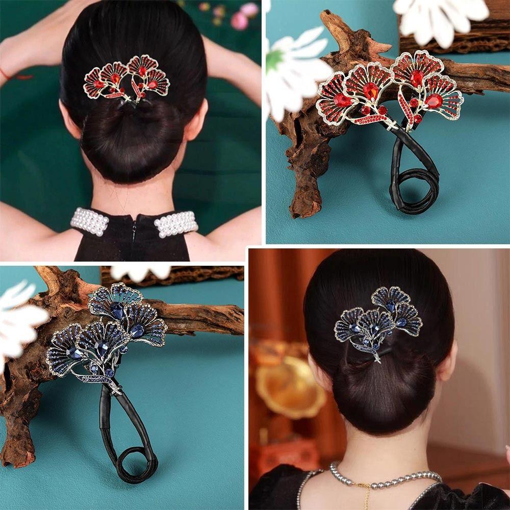 Roll Hair Tool Hairstyle Twist Easy Fast Snap Hair Twister Elegant Hairpin  for Girl