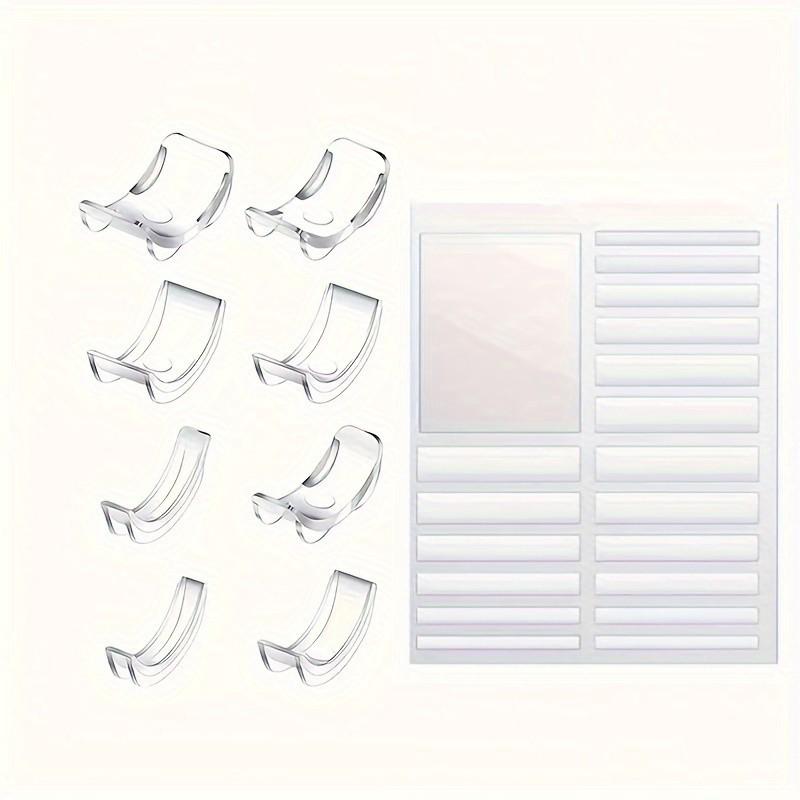 Transparent Invisible Ring Sizer: Spring Wire Acrylic Spacer for Oversized Rings