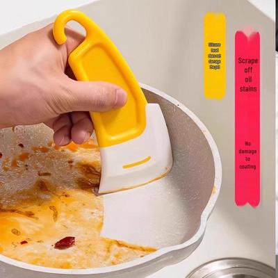 Racloir en silicone haute température pour casseroles et poêles antiadhésives