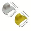 1/2 stuks - Eenvoudig Steekgereedschap – Plastic Randvergrendeling, 4 mm & 3 mm Afstand – Ergonomisch voor Beginners & Senioren – Doe-het-zelf Naaionderdeel