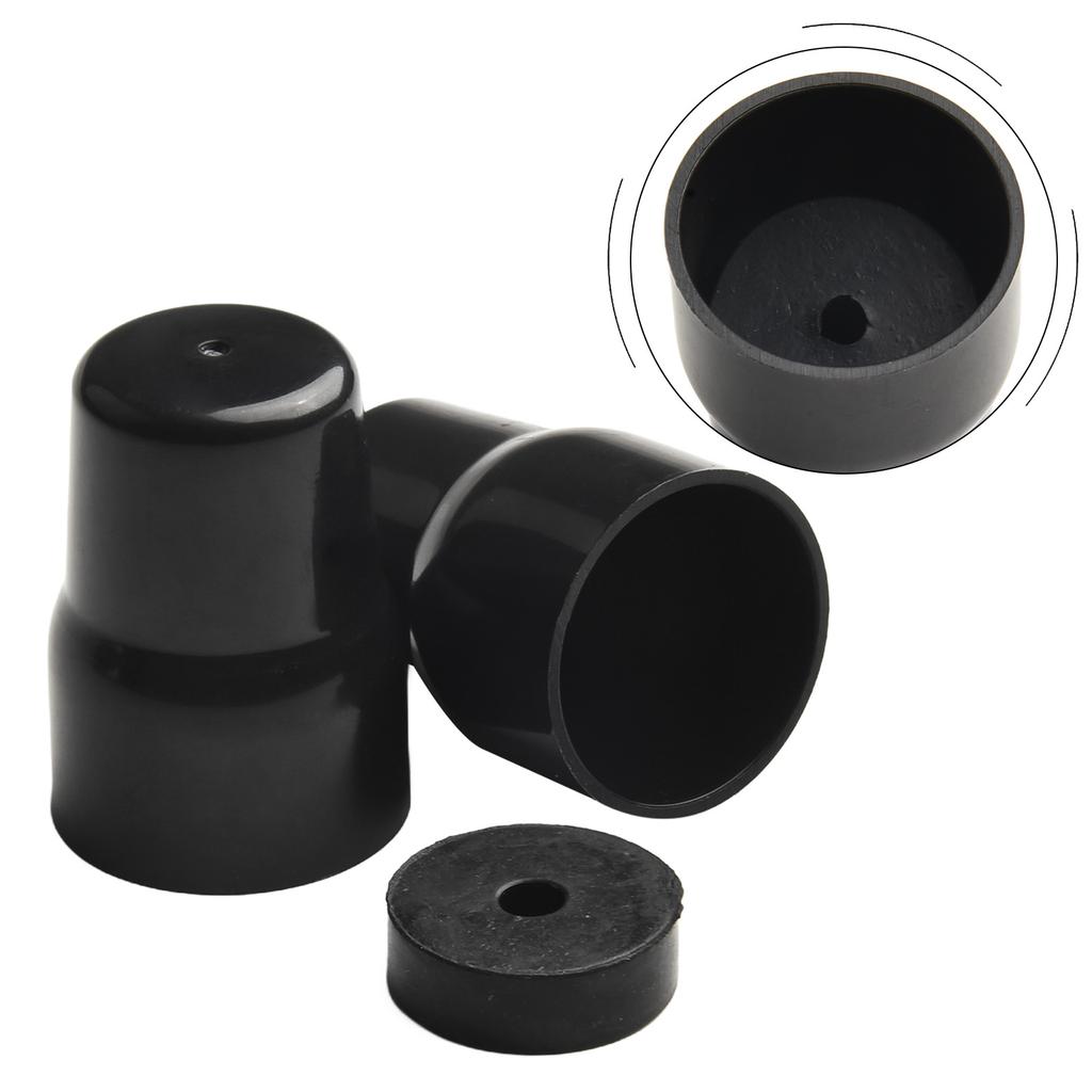 25mm Plastic Cap Easy Installation Valve Cap Firm Grip Perfect Valve Stem Coverage Automotive Maintenance For Radiator Valves
