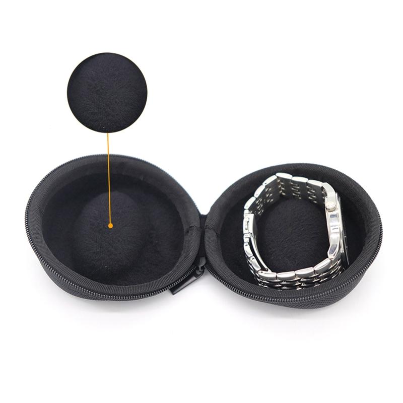 

Дорожный чехол из ЭВА, портативный ящик для хранения для одиночных часов, водонепроницаемый, ударопрочный и ударопрочный для наручных часов и умных часов