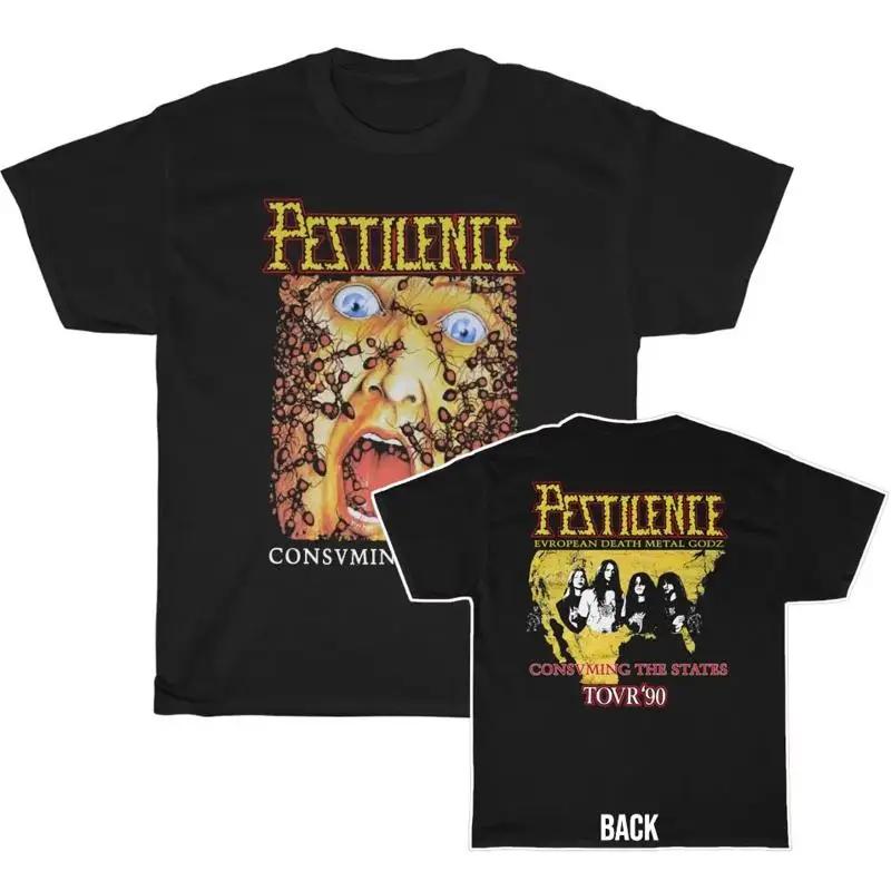 

Pestilence 1990 Consuming Impulse The States Tour T Shirt 5XL різнокольоровий