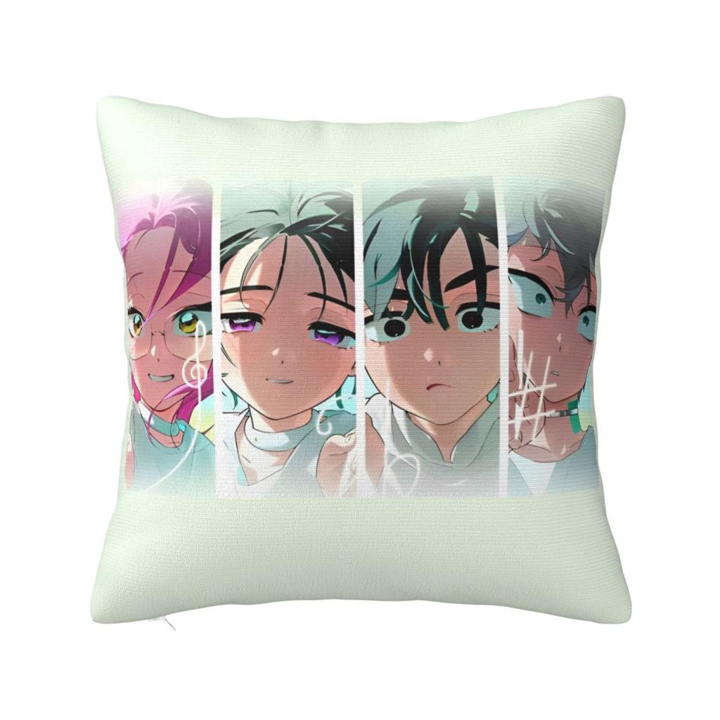Shadow Milk Cookie Run Kingdom Square Pillow Covers Bed Car Cute Cartoon Anime Cushion Case Funny Decor Pillow Cover 4040