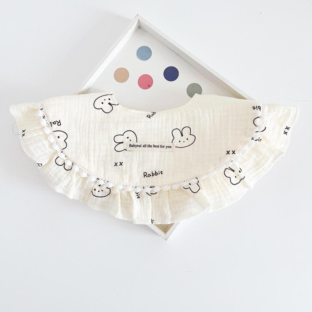 Feeding Baby Cotton Bibs Princess Saliva Towel Cloths Baby Drooling Bibs  Neck Wear Accessories