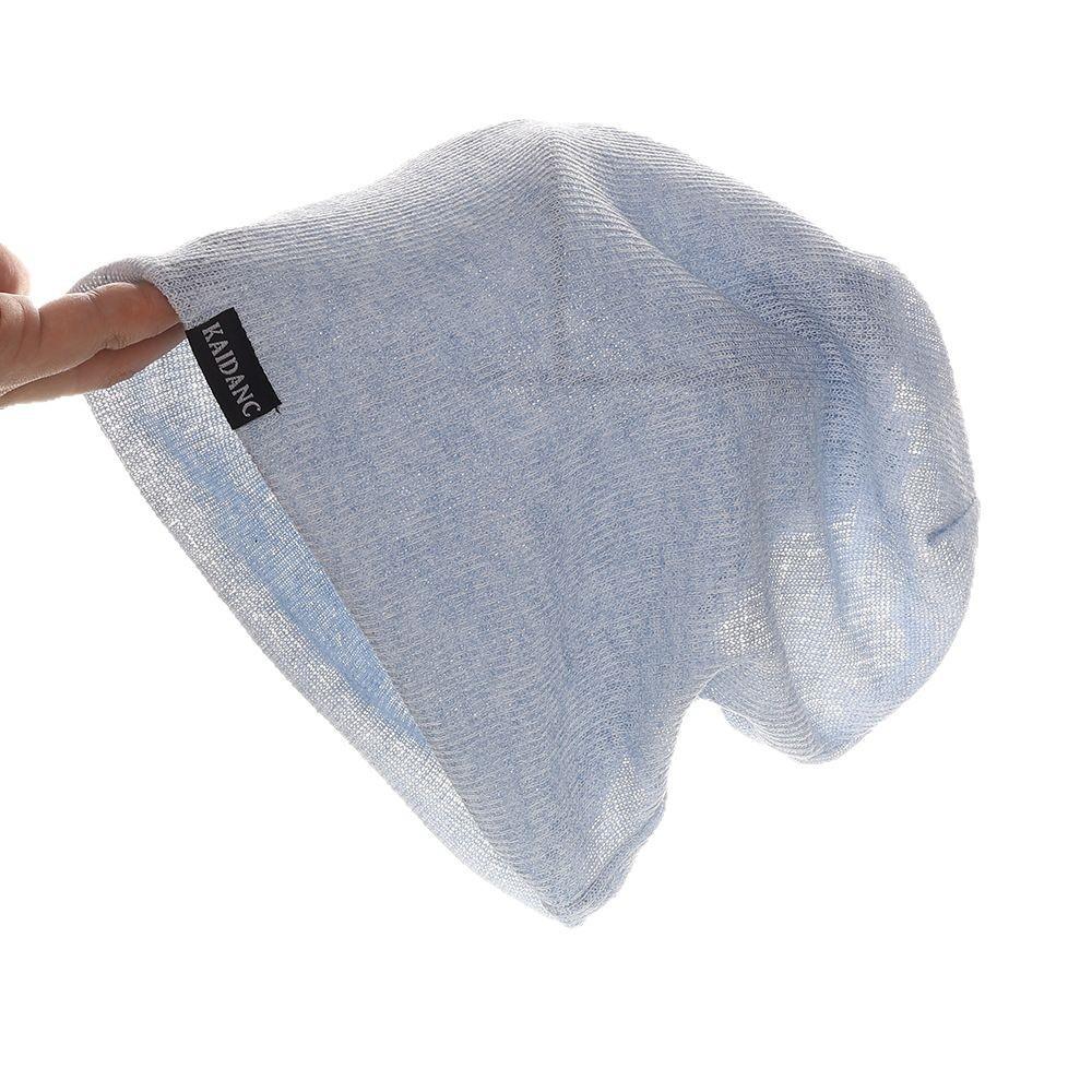 Sommerlicher Dünner Atmungsaktiver Pulloverhut Für Damen, Modischer Baotou Hut, Super Großer Kopfumfang Beanie Mütze Für Männer
