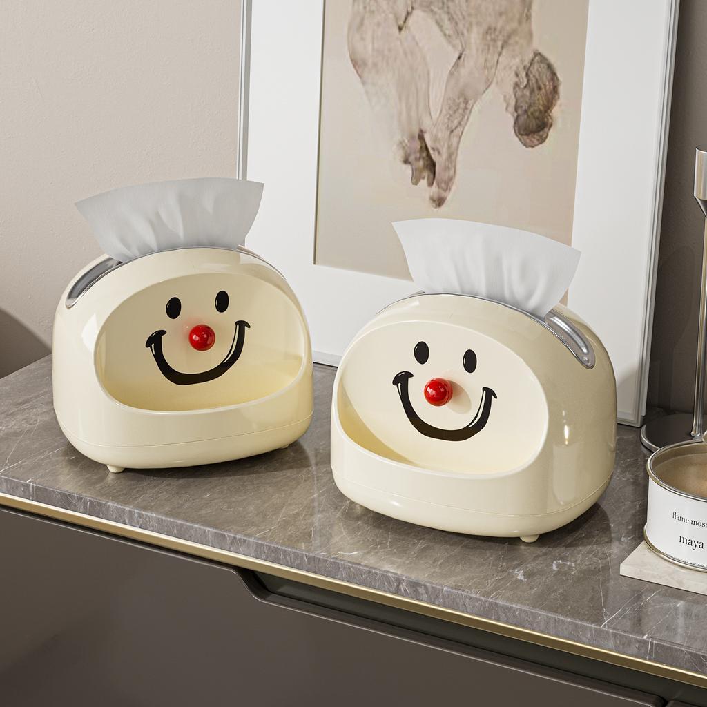Creative Cute Paper Box Light Luxury Household Dining Table Tissue Storage Box Tissue Box Living Room Desktop Paper Box