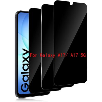 3pcs For Galaxy A17 Privacy Tempered Glass For Samsung Galaxy A17 5G Anti-Spy Screen Protector