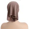 Soft Modal Inner Hijab Cap Muslim Stretch Turban Cap Islamic Underscarf Bonnet Hat Female Headband Tube Cap Turbante