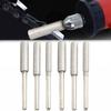 6-Pack Silver Chainsaw Sharpeners 4mm 4.8mm 5.5mm Burr Chainsaw Sharpener Stone File Chain Saw Sharpening Carving Grinding Tools