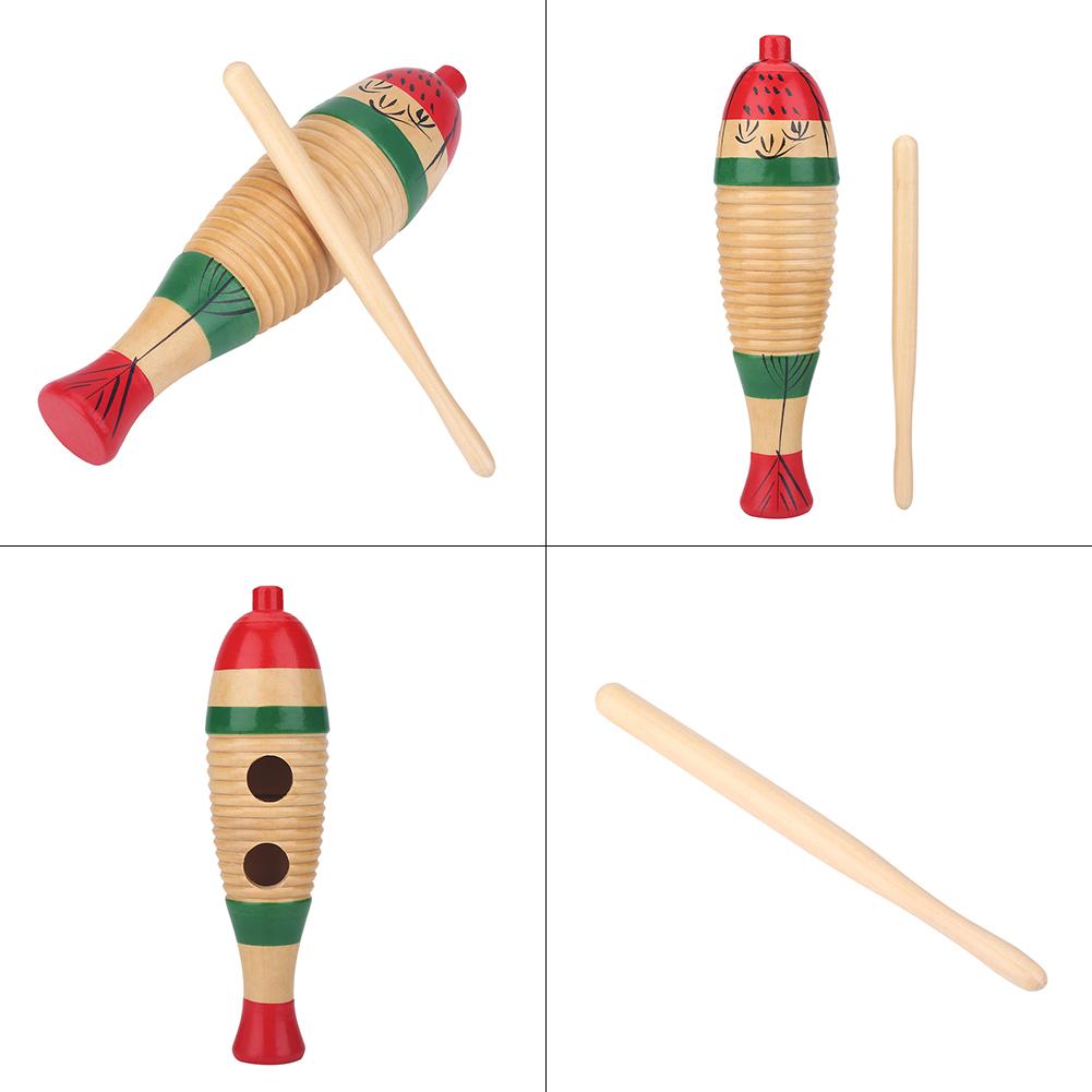 Buy Wooden Wood Guiro, Guiro Instrument, for Children Kids Toy Music