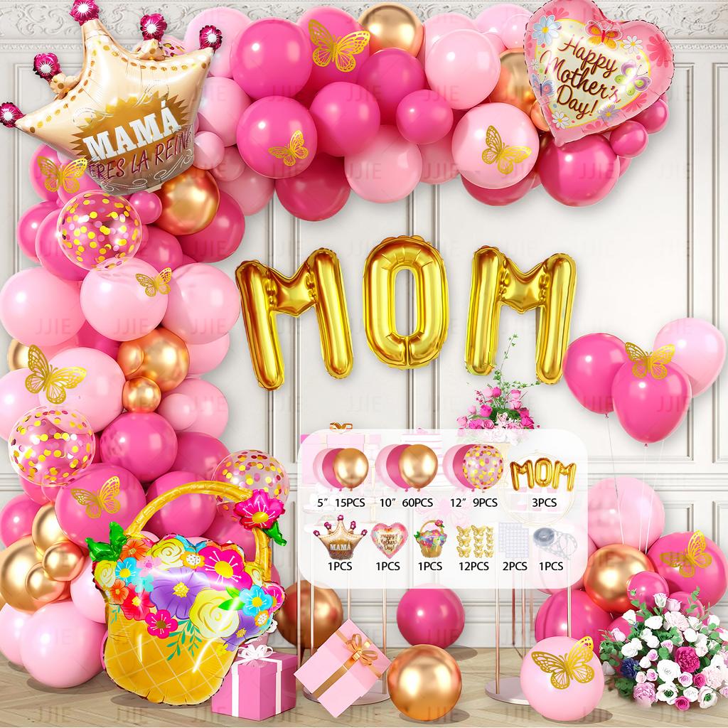 Mother'S Day Balloon Set Holiday Decoration Arrangement Prop Arch New Party