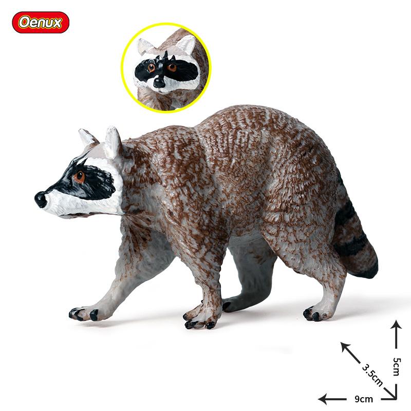 Oenux Lesní divoká zvířata Los Had Zebra Krokodýl Páv Kůň Model Akční figurka Figurky Miniaturní sbírka Dětská hračka
