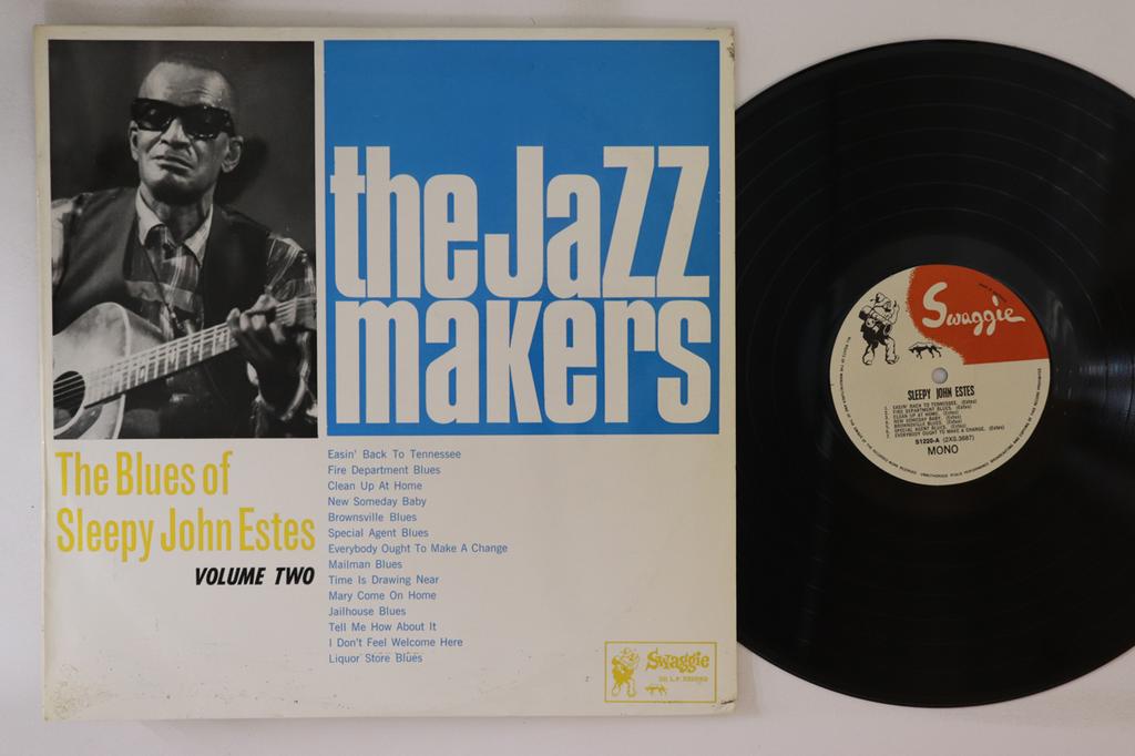 LP Record SLEEPY JOHN ESTES - Blues Of Sleepy John Estes Volume T S1220 SWAGGIE Australia Blues Used