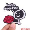 Cute Ghost/Cat Embroidered Patch Cartoon Animal Patch Iron On Patches For Clothing Thermoadhesive Patches For Clothes Jacket DIY