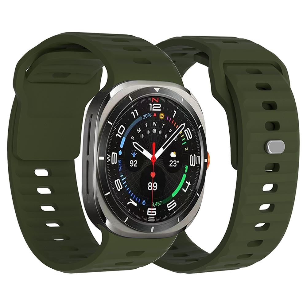 Sports Soft Silicone Strap For Samsung Galaxy Watch Ultra Band Bracelet For Galaxy Watch Ultra 47mm Watchband Accessories