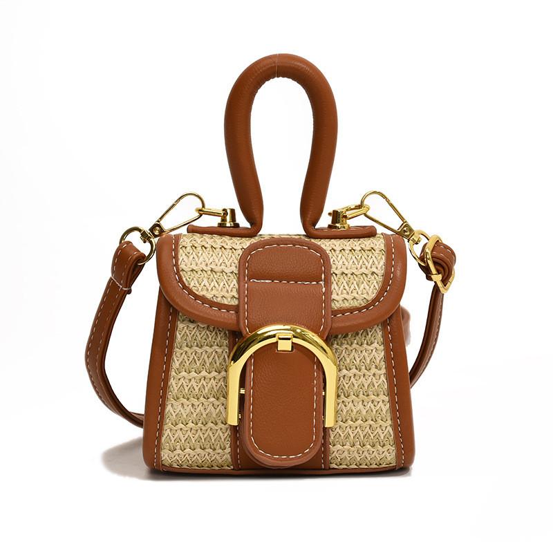 Trendy Korean Style Colorblock Mini Crossbody Bag For Kids Lightweight And Chic