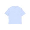 Jordan T Shirts Men's Blue Crew Neck Moderate Straight Fit DR9621-468
