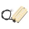 Guitar Pickup Metal Plastic Sweet Delicate Sound Noise Free Dual Coil Single Pickup