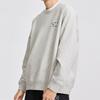 Li Ning Wade Series Logo Fleece Pullover Sweatshirt Unisex Sweatshirt Heather-Gray AWDR797-3
