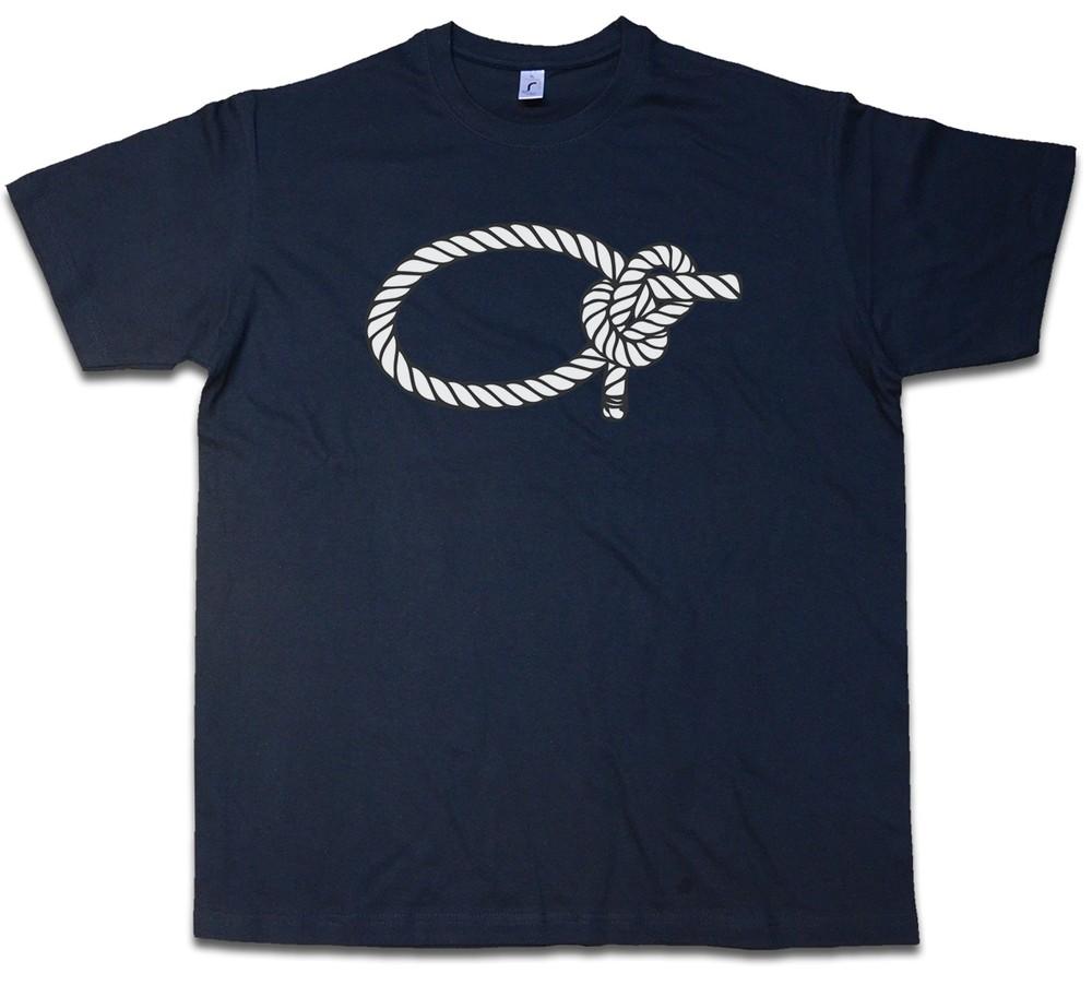 SAILOR'S KNOT I T-SHIRT - Bowline Nautical Sailor Slash Oldschool Tattoo Flash