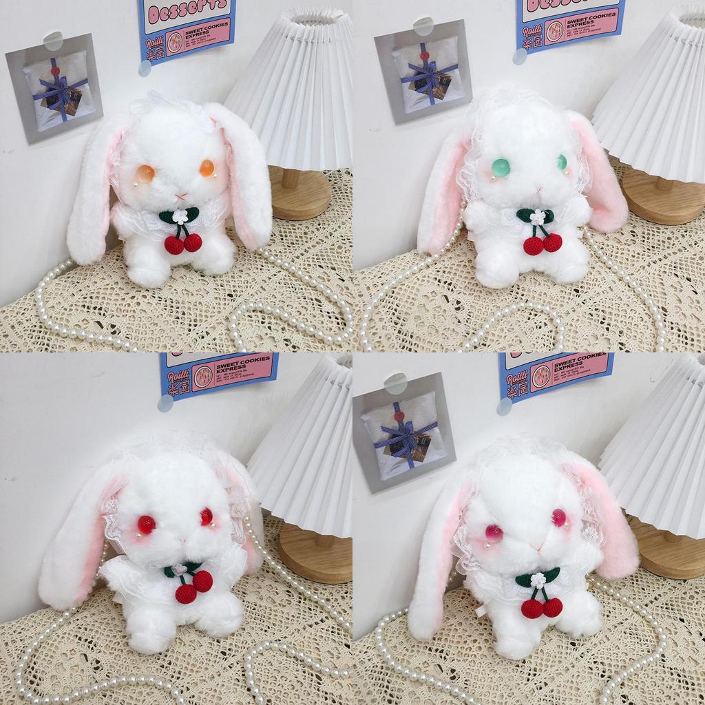 Japanese Jk Plush Rabbit Bag Small Shoulder Cute Cartoon Soft Bag For Daily Use