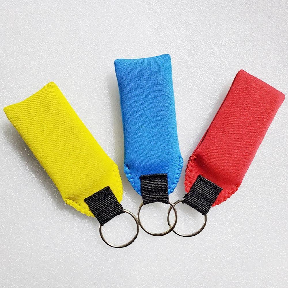 Colors Buoyancy Pendant for Swimming Float Key Ring Floating Keychain Buoyant Key Fob Boat Keychain