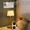 Wireless Doorbell Adjustable Volume 26 Different Ringtones LED Flash Multiple Bell IP64 Waterproof for Home Classroom