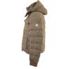 Moncler FLORIAN Florian Herringbone Hooded Down Jacket 2 BrownUsed