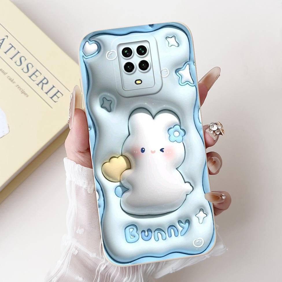Casing For Redmi Note 9 9S 9Pro 4G Back Cover For Redmi Note 9 Pro Case Cute Cartoon Fashion Flowers Silicone Shockproof Bumper