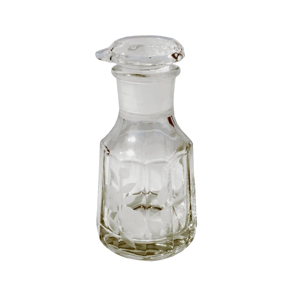 Hirota Glass Soy Sauce Edo Hana Camellia Dispenser, Kiriko, Spring/New Design, 272-I