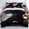 Zero Two DARLING In The FRANXX Anime Comforter Bedding Set,Duvet Cover Bed Set Quilt Cover Pillowcase,Queen Size Bedding Set Kid