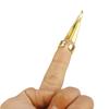 New hair layering special nail plate hair dispenser distributor braiding hair beauty tools personalised ring decorative finger