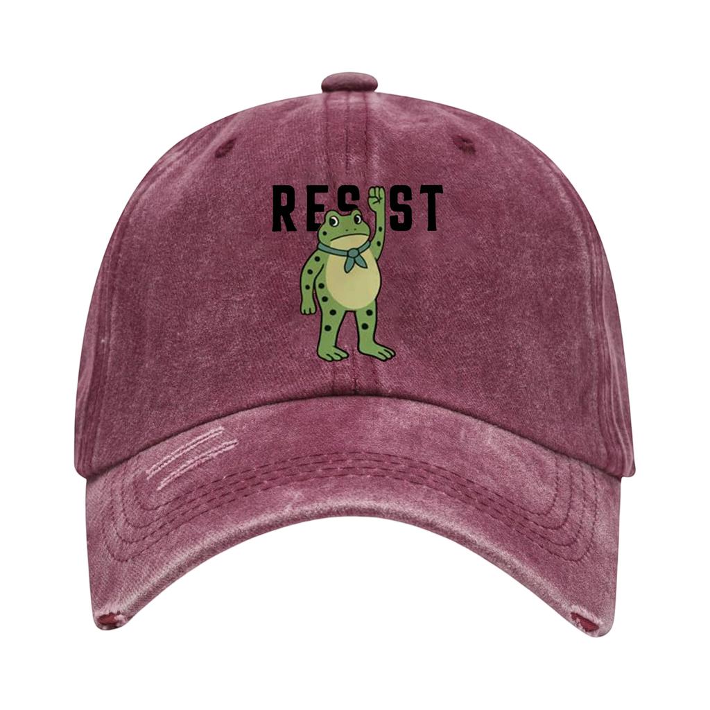 Baseball Cap With Retro , Cotton Washable Adjustable, A Gift For Friends