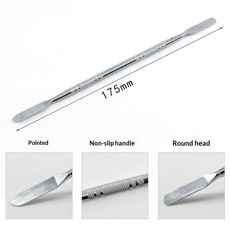 1/3Pcs Dual End Metal Pry Bar Spudger Set Anti Slip Repair Opening Tool For Phone Laptop Digital Product Disassembly Maintenance