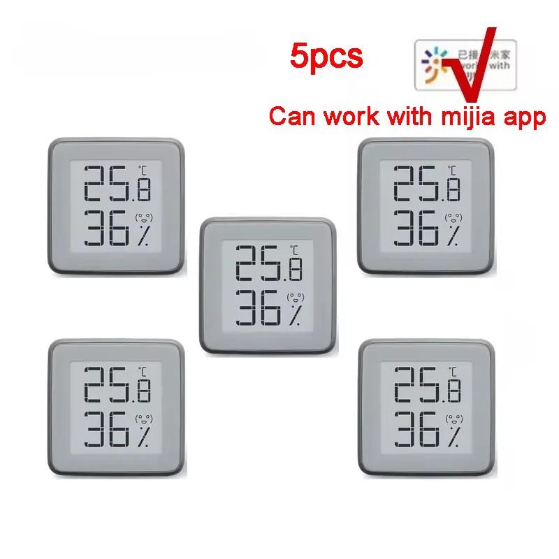 Intelligent Bluetooth Thermometer E-Ink Screen BT2.0 Hygrometer Can Be Used with MIJIA App Home Gadget Smart Linkage