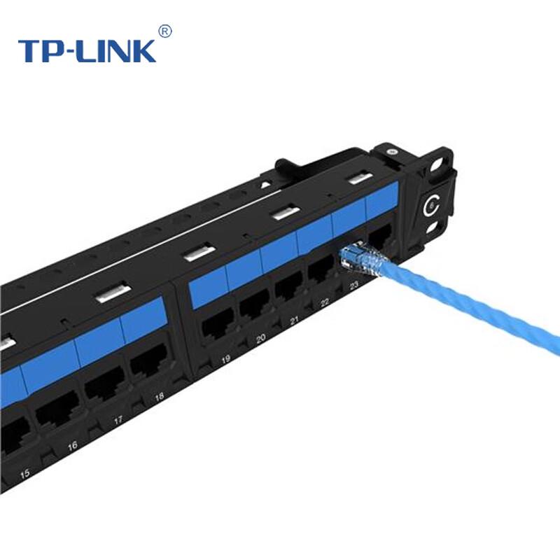TP-LINK 24-Port Cat6 Gigabit Network Patch Panel