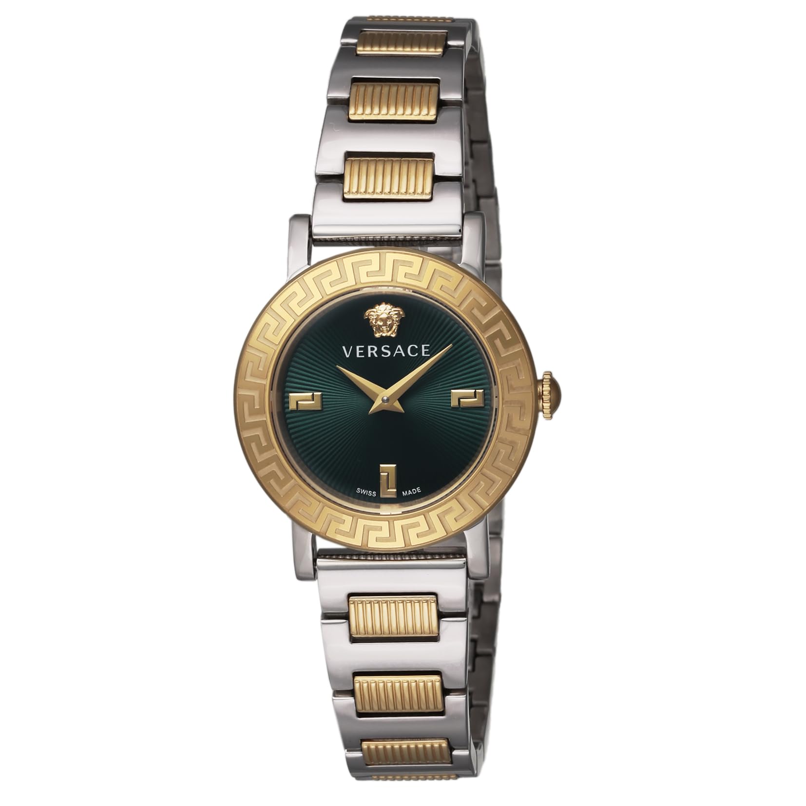 

Watch STUD ICON Green Dial Quartz Daily Waterproof Sapphire Glass 28mm VE6M00322 Silver x Gold [UNTWP] Women s [Item] золотий