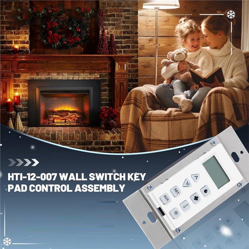 A25F-HTI-12-007 Switch Wall Control Assembly For Heat N Glo For Quadrafire Gas Fireplaces, Supports For Both NG And LP Units