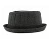 Herbst Winter Hut Herren Britischer Retro Jazzhut Melone Klassischer Karohut
