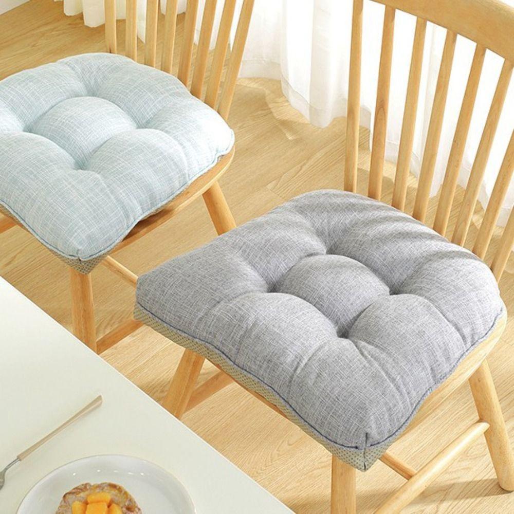 Solid Color Seat Cushion Thickened Sofa Cushion Multipurpose Chair Mat  School