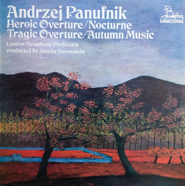

LP Record ANDRZEJ PANUFNIK LONDON SYMPHONY Heroic Overture Nocturne Tragic RHS306 Unicorn Records 1971 UK Classical Used