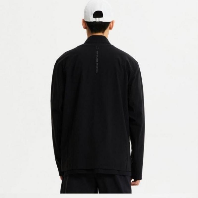 New Balance Jacket Rqk Nbmdfco113 19 Uni Tricot Stand Neck Zip Up