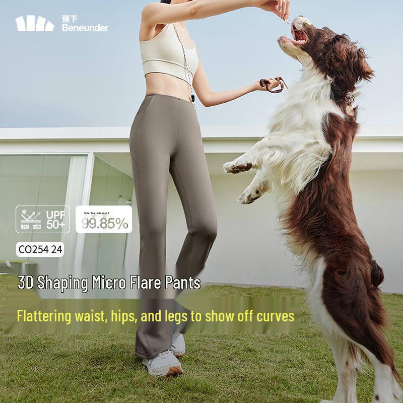 

Jiaoxia Women s Cool-Feel Flared Pants S