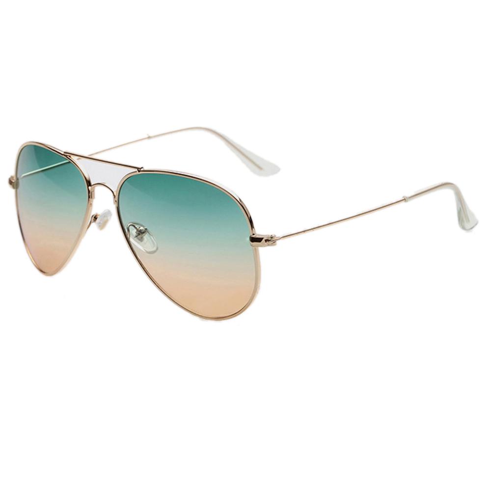 Fashion Mens Sunglasses For Women Classic Pilot Style Gradient Mirror Lens Retro Sun Glasses